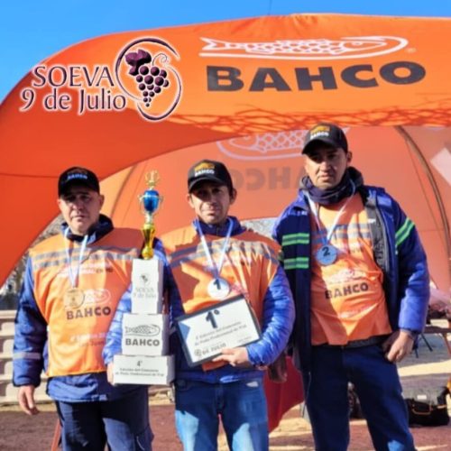 El mejor podador del 2025 es de 9 de Julio de la finca Peñaflor