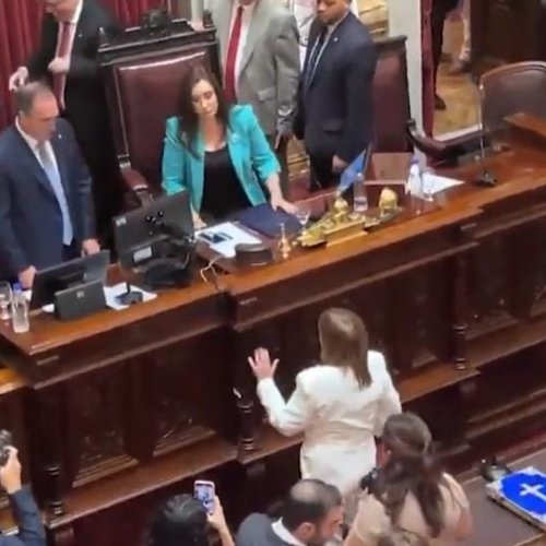 Bullrich se trenzó con Villarruel en su primera sesión: “Acá nadie tiene coronita”