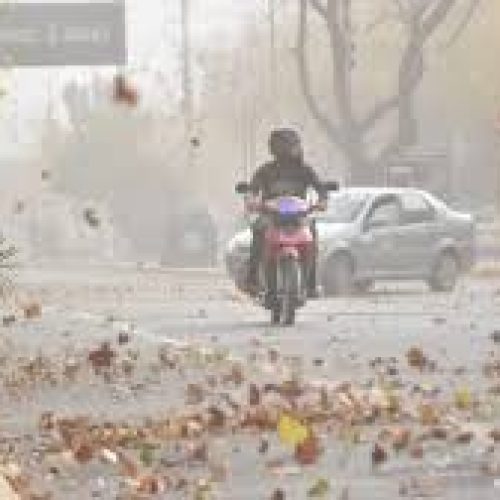 Alerta amarilla: fuertes vientos harán descender la temperatura