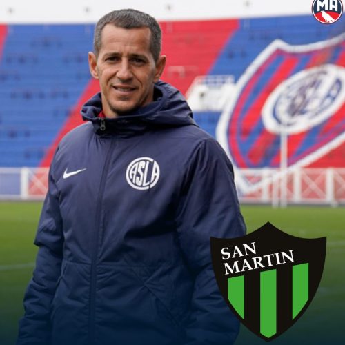 San Martin ya tiene DT