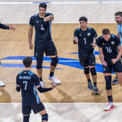 Argentina logró un triunfazo en su debut en el Mundial de Vóley
