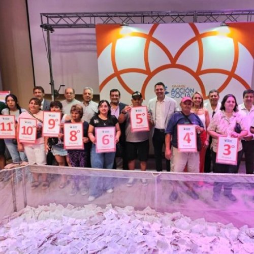 Gran participación y premios destacados en el último sorteo del 2025 de la CAS