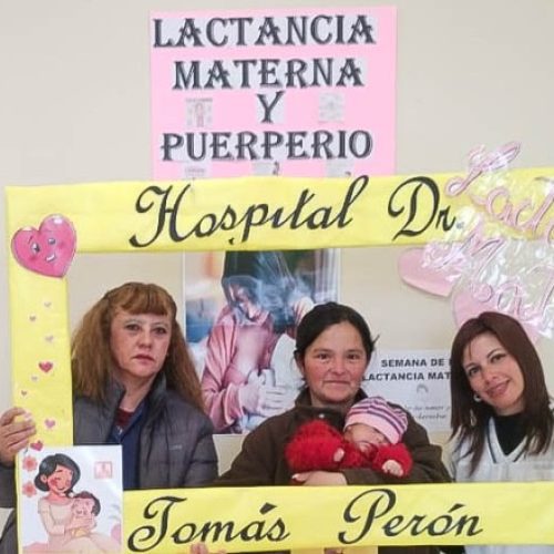 Centros de salud y hospitales realizaron actividades por la semana de la lactancia