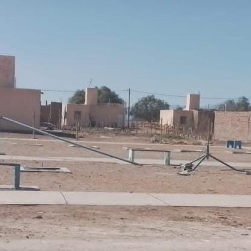 El viento Zonda ocasionó daños en todo 9 de Julio