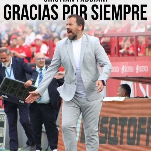 Sorpresa en el fútbol argentino: el Ogro Fabbiani se fue de Deportivo Riestra para ser entrenador de Newell’s