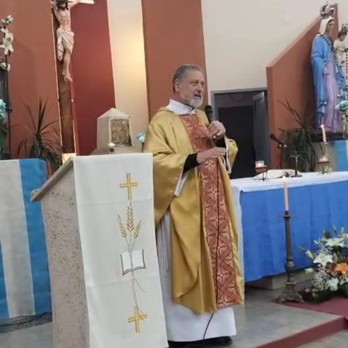 Fuerte declaraciones del cura párroco de 9 de Julio en el tedeum
