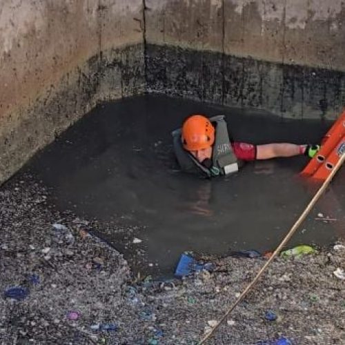 Triste noticia: encontraron sin vida a Leonel, el niño que cayó al canal Céspedes