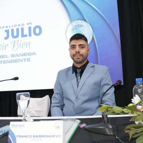 Enterate porque no asistió a la apertura de sesiones el Concejal Franco Barrionuevo