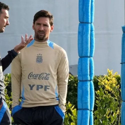Scaloni confirmó que Messi será titular el martes ante Colombia