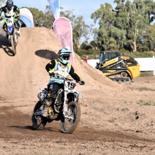Santa Lucía vibra con la quinta fecha del motocross cuyano