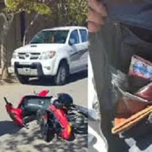 Motochorros asaltaron a una abuela en Rawson