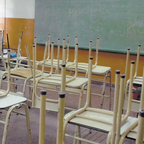 Por el fuerte viento, suspendieron las clases en Calingasta
