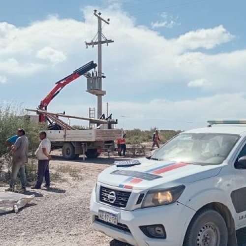 Encontraron transformadores robados de Naturgy en punta del agua 25 de Mayo