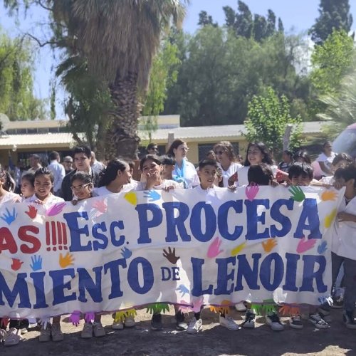 “Vamos a reforzar la seguridad con personal municipal, que brindara protección en el paso de los chicos en Ruta 20 en la escuela procesa” Daniel Banega Intendente