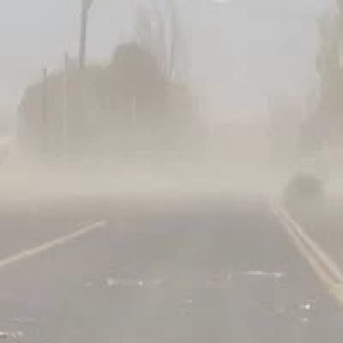 Atención alerta por vientos fuertes para este domingo